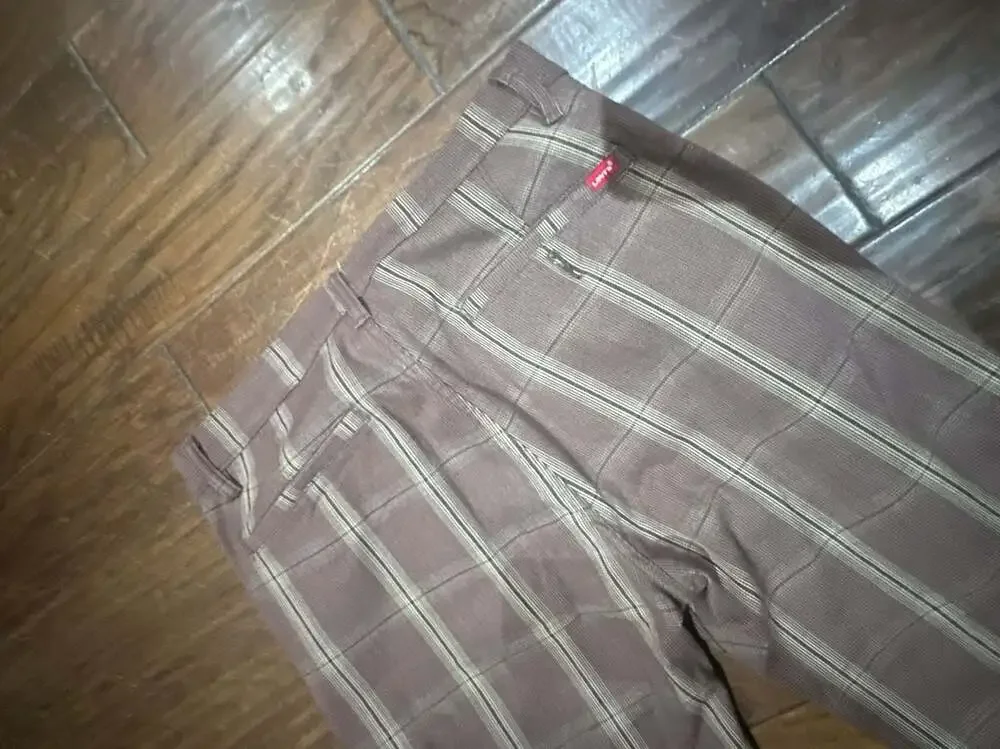 Levi's XX Chino Standard Taper Plaid Pants